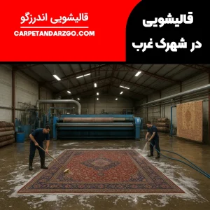 قالیشویی در شهرک غرب