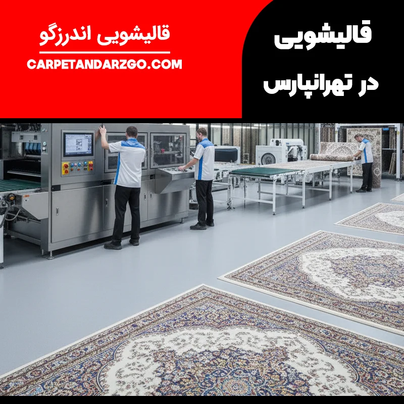 قالیشویی در تهران پارس