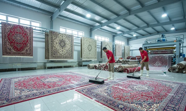 قالیشویی در پیروزی تهران